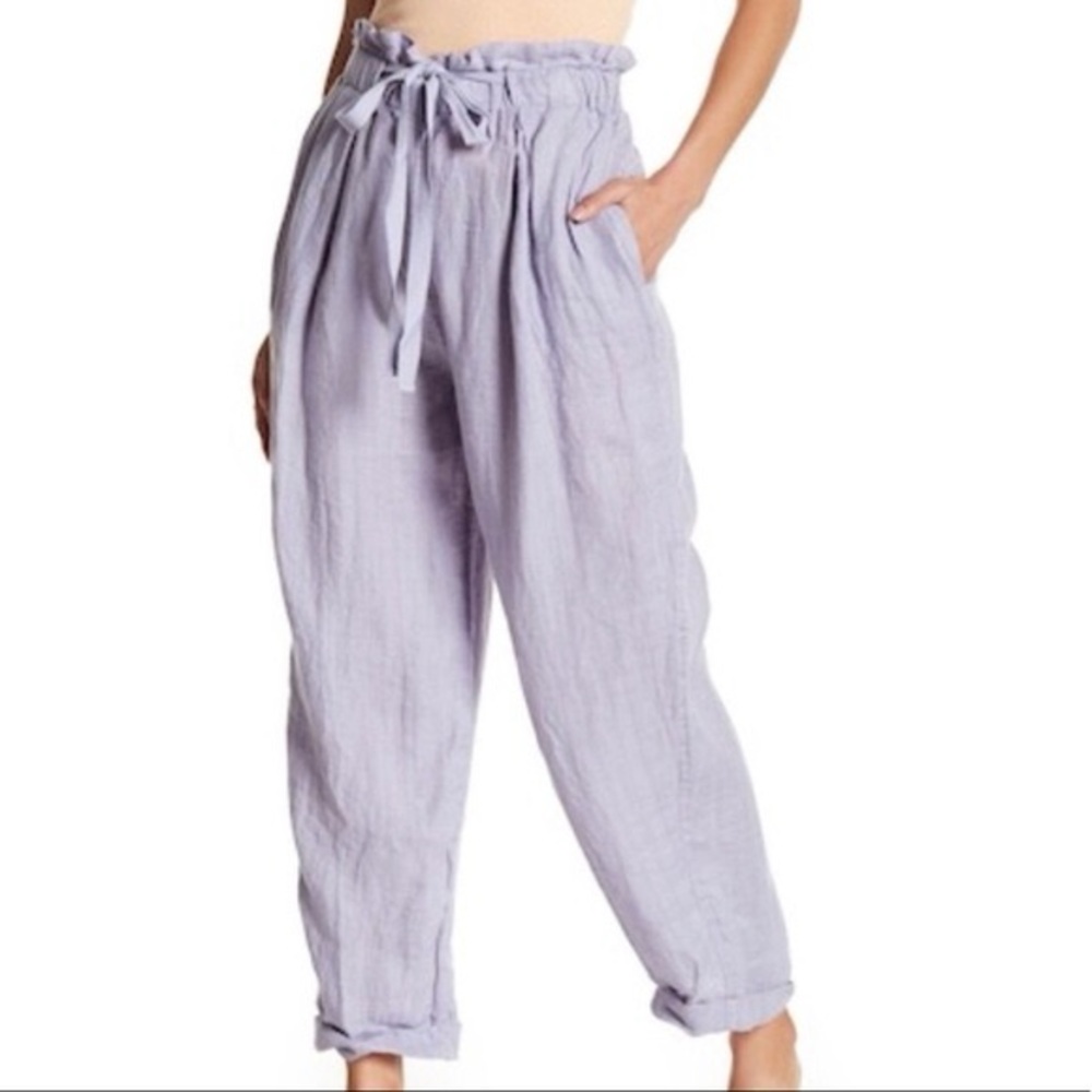 NWOT Free People Only Over You Linen Pants